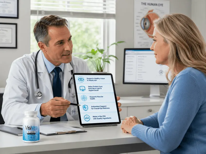 VISIVRA daily benefits macular health screen protection clarity support